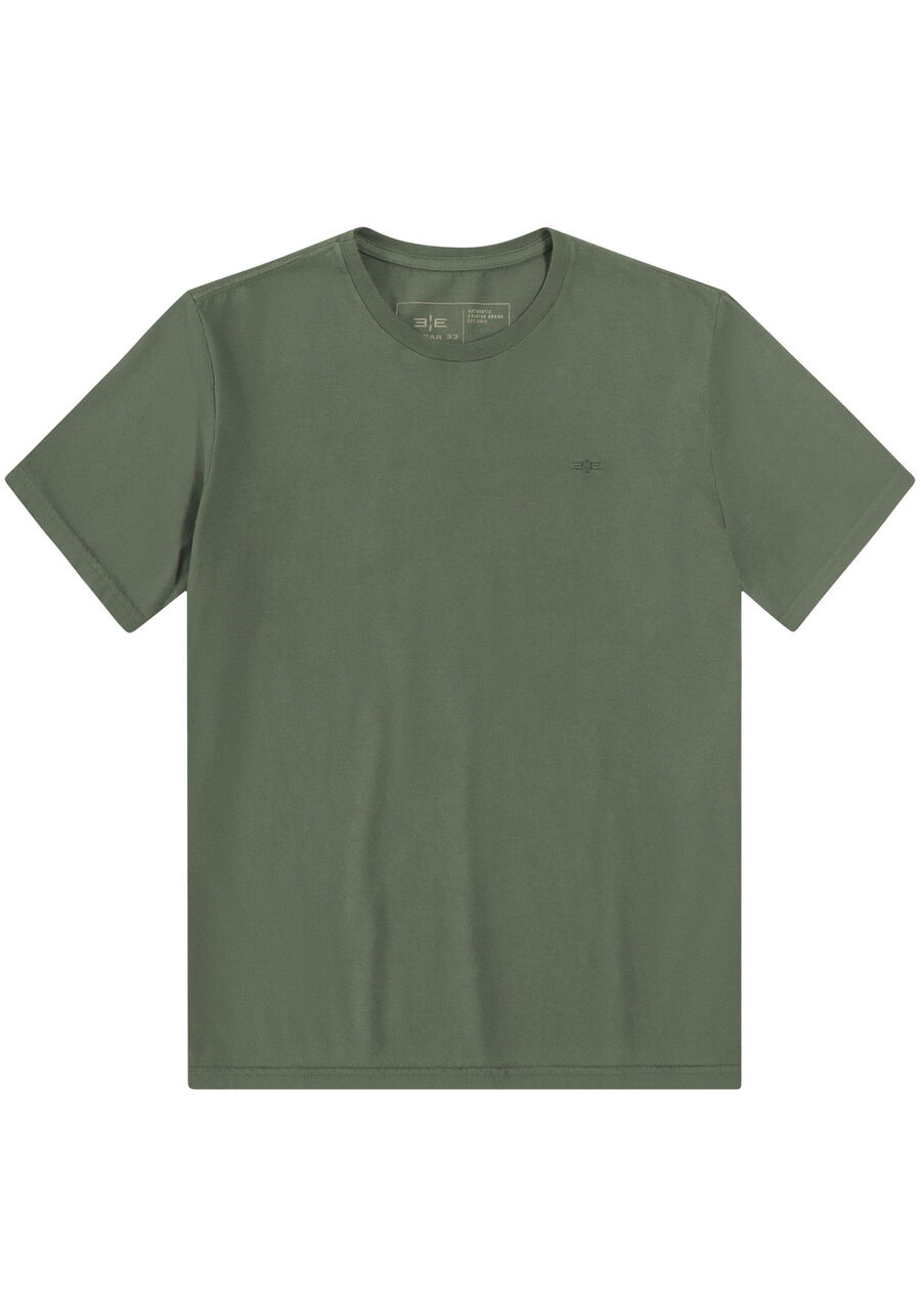 Camiseta Masculina em Malha com Manga Curta, 3529 VERDE. Camiseta Masculina em Malha com Manga Curta, 3529 VERDE, large.