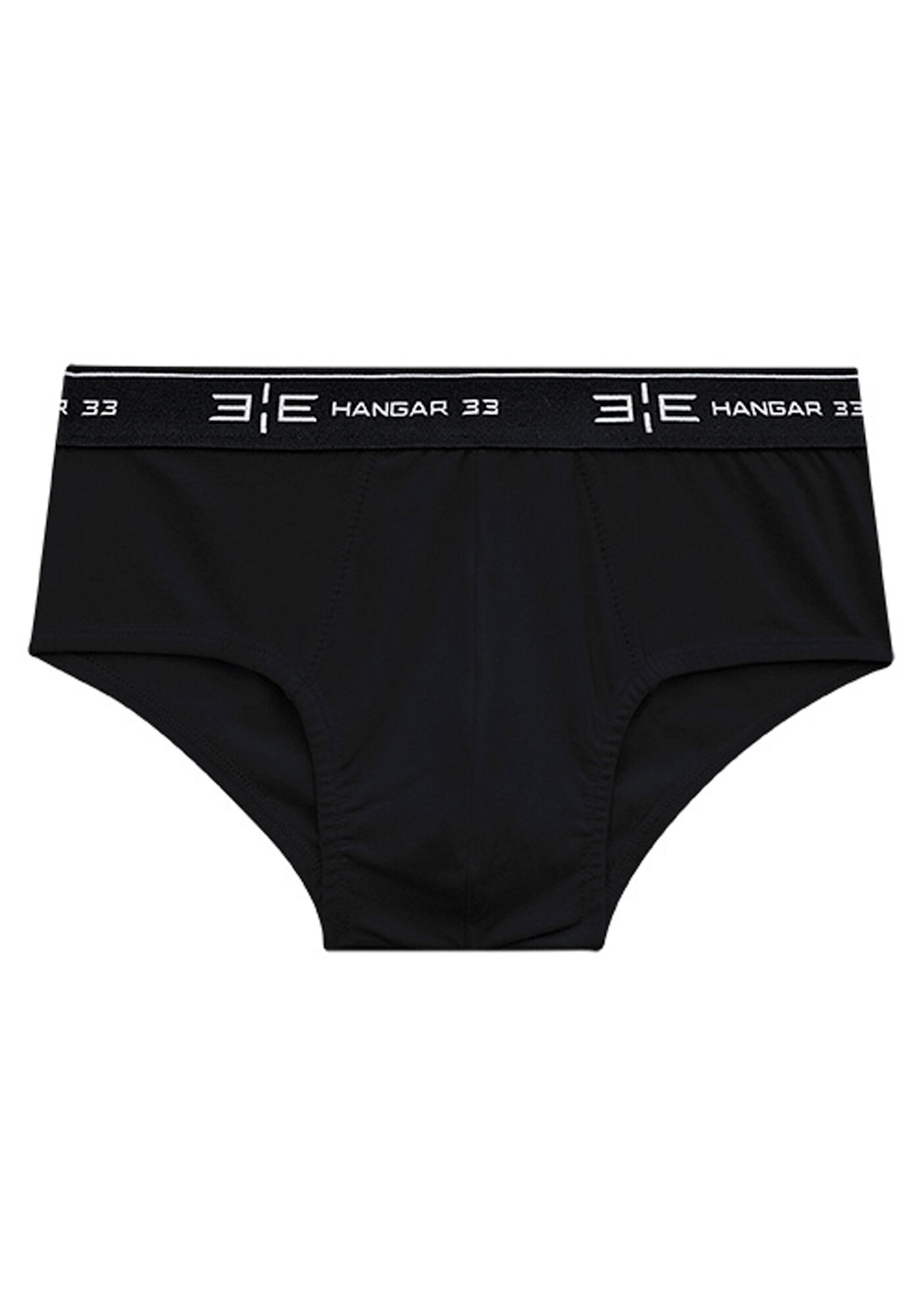 Cueca Slip Em Malha De Algod&atilde;o Com Elastano, PRETO REATIVO, large.