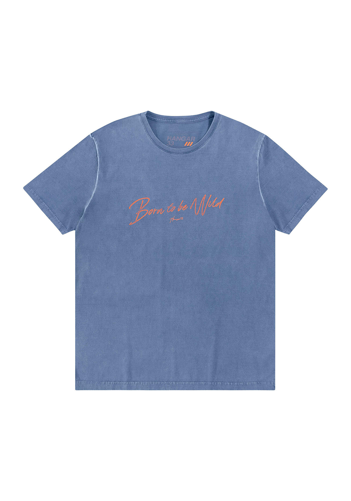 Camiseta Masculina  Marmorizada com Estampa, MARINHO ACTION, large.