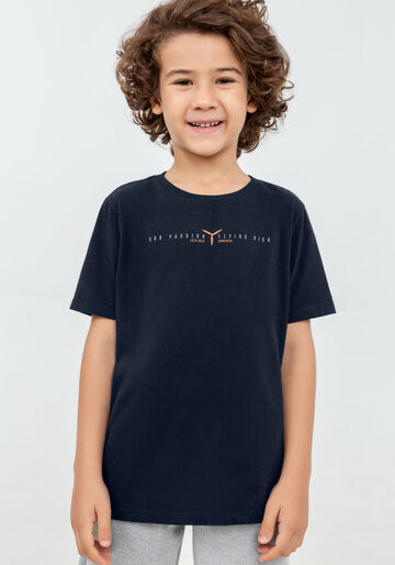 Conjunto Infantil Menino Camiseta e Bermuda, MARINHO IMPERIO, large.