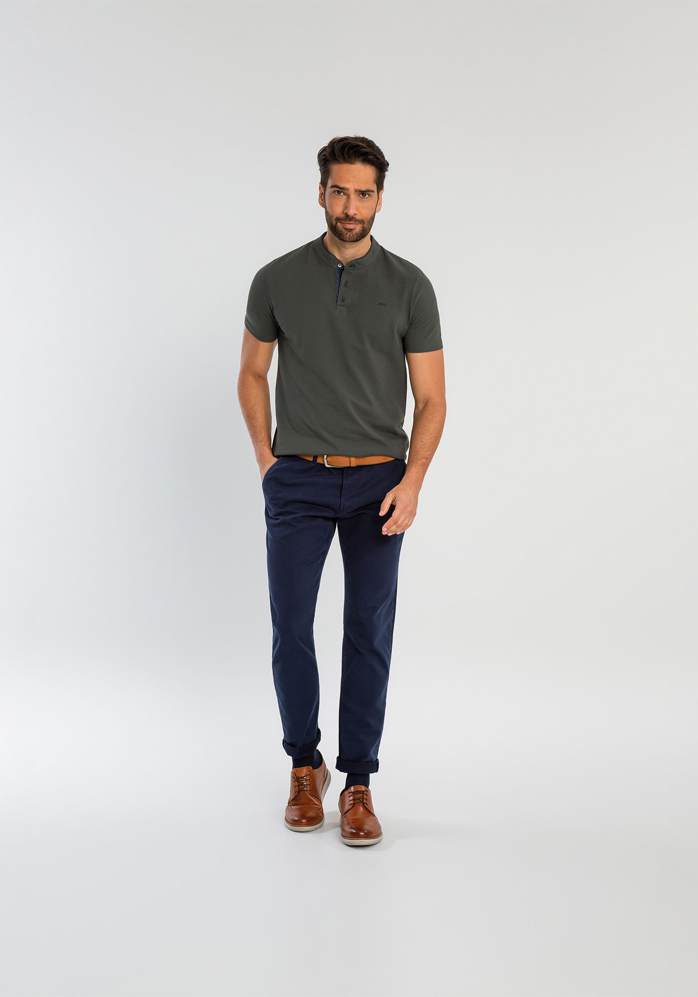 Mr.PAPA　フロント Camisa Polo Gola Padre | Hangar 33