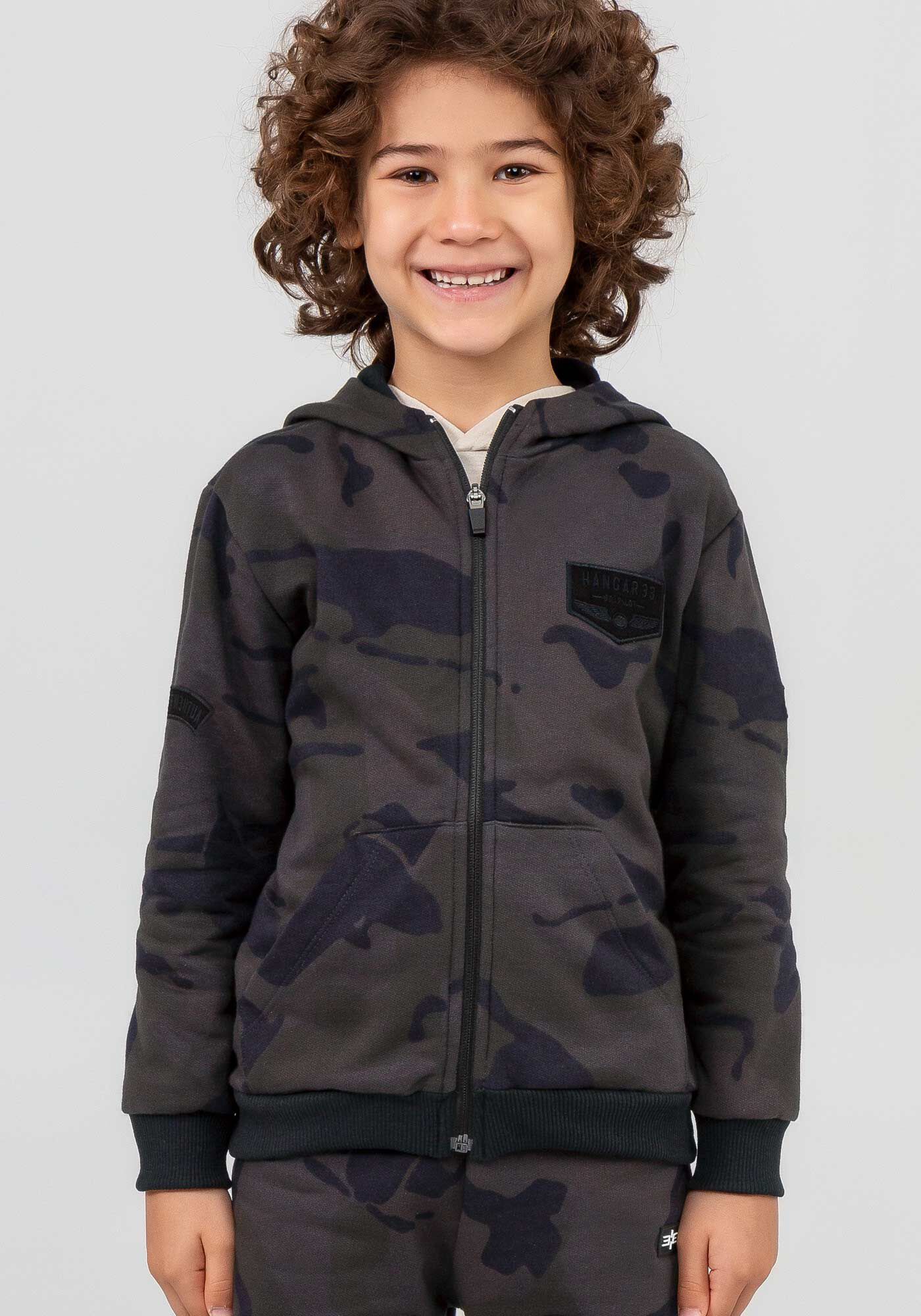 Jaqueta clearance infantil camuflada