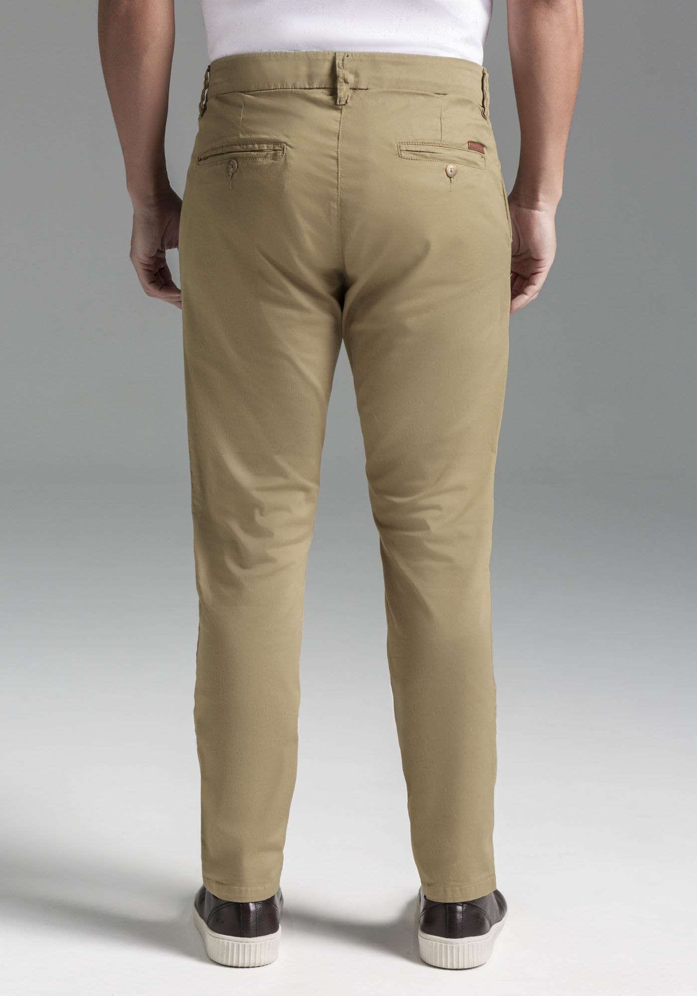 Cal&ccedil;a Sarja Masculina Skinny N&atilde;o Laceia, CAQUI RAIZ, large.