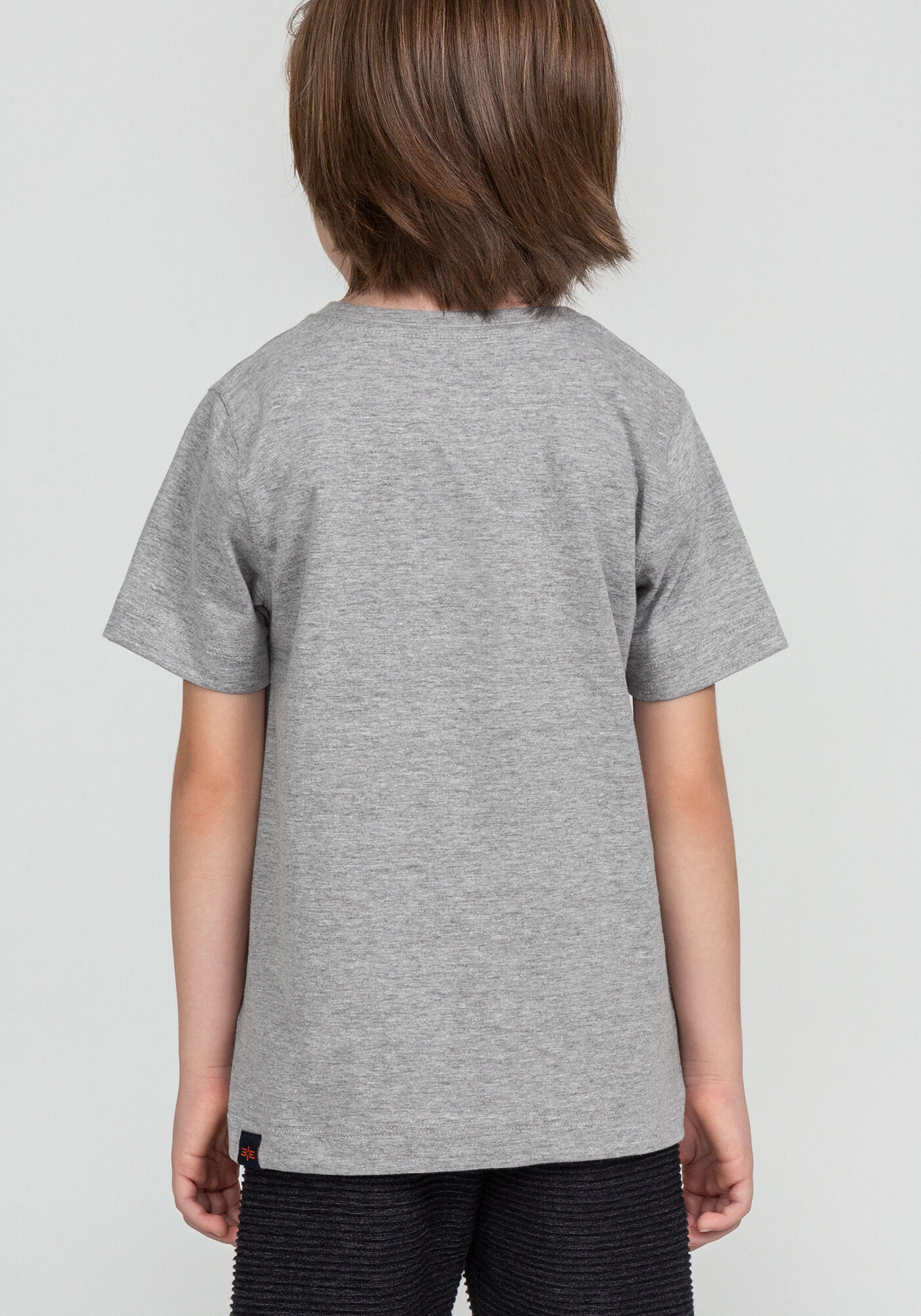 Camiseta Estampada Tal Pai Tal Filho Infantil, MESCLA MEDIO, large.