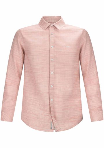 Camisa Masculina Slim Fit em Tecido Flamê Orgânico, SALMAO ALESAN. Camisa Masculina Slim Fit em Tecido Flamê Orgânico, SALMAO ALESAN, large.