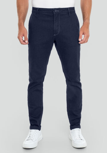 Calça Jeans Masculina Skinny Chino, JEANS, large.