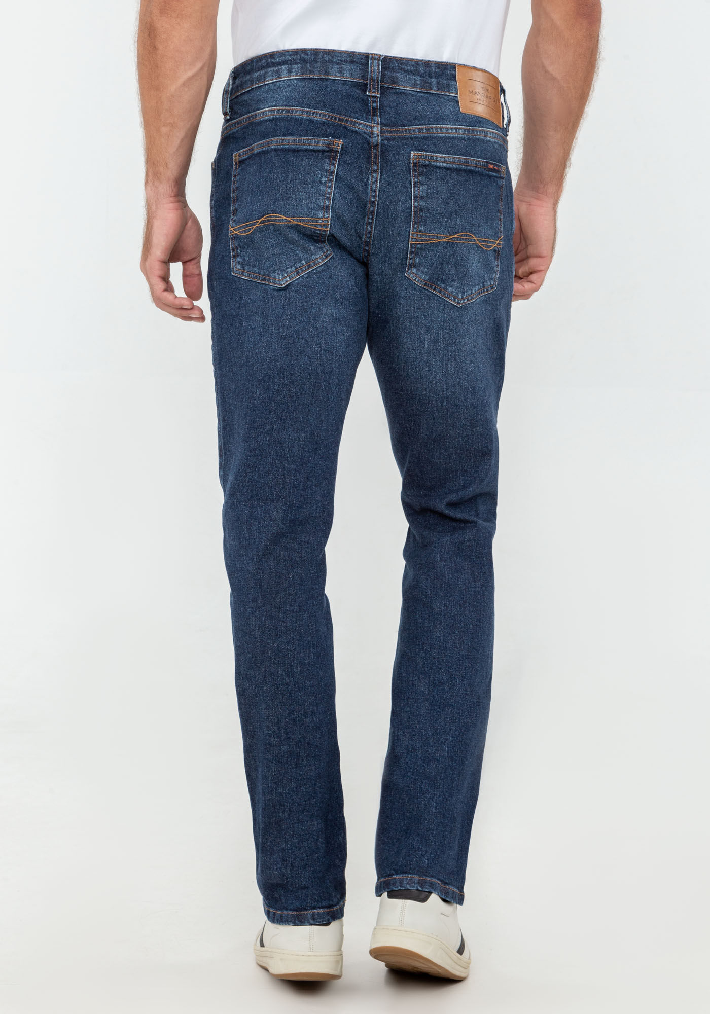 Calça jeans masculina adulto hot sale