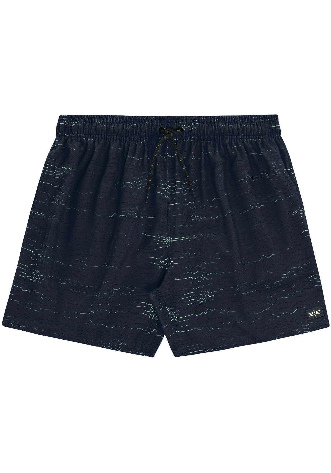 Shorts Masculino em Tecido Plano Estampado, MARINHO IMPERIO, large.