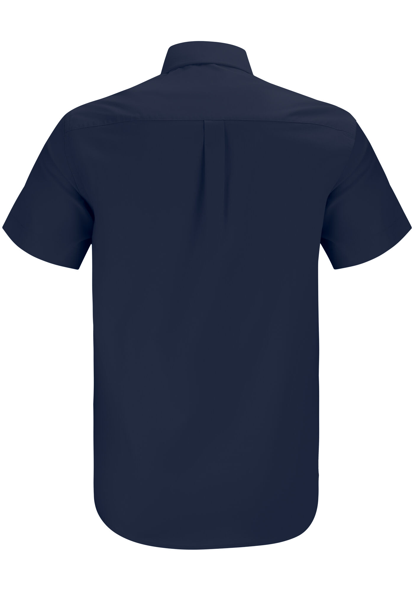 Camisa Comfort De Mangas Curtas Com Bolso Funcional Bordado, MARINHO ACTION, large.