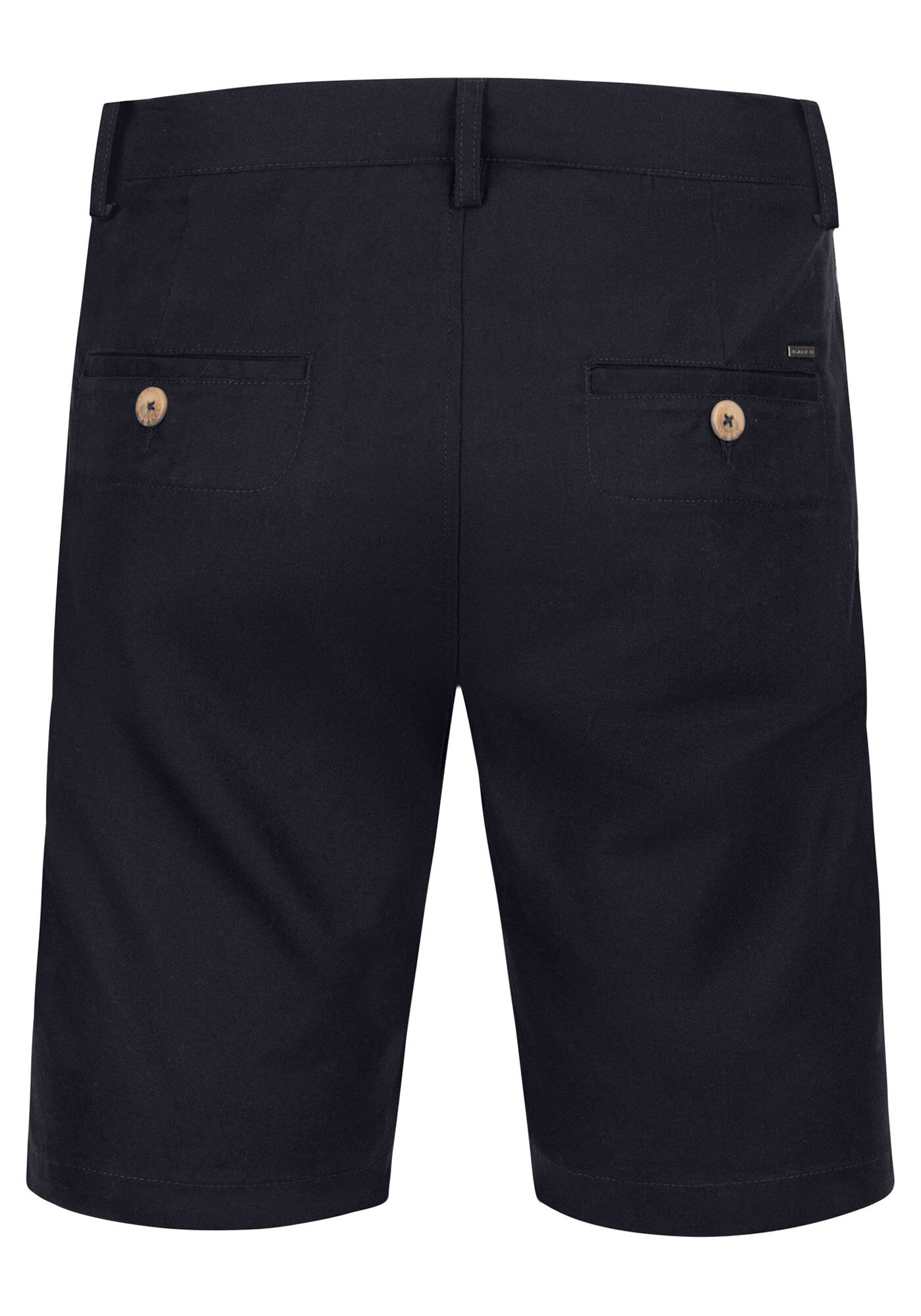 Bermuda Com Bolsos Em Tecido Com Linho, MARINHO IMPERIO, large.