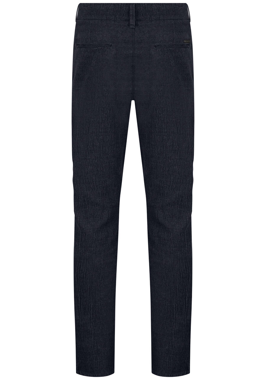 Calça Chino Slim Turbofan Em Sarja Com Elastano, MARINHO IMPERIO. Calça Chino Slim Turbofan Em Sarja Com Elastano, MARINHO IMPERIO, large.