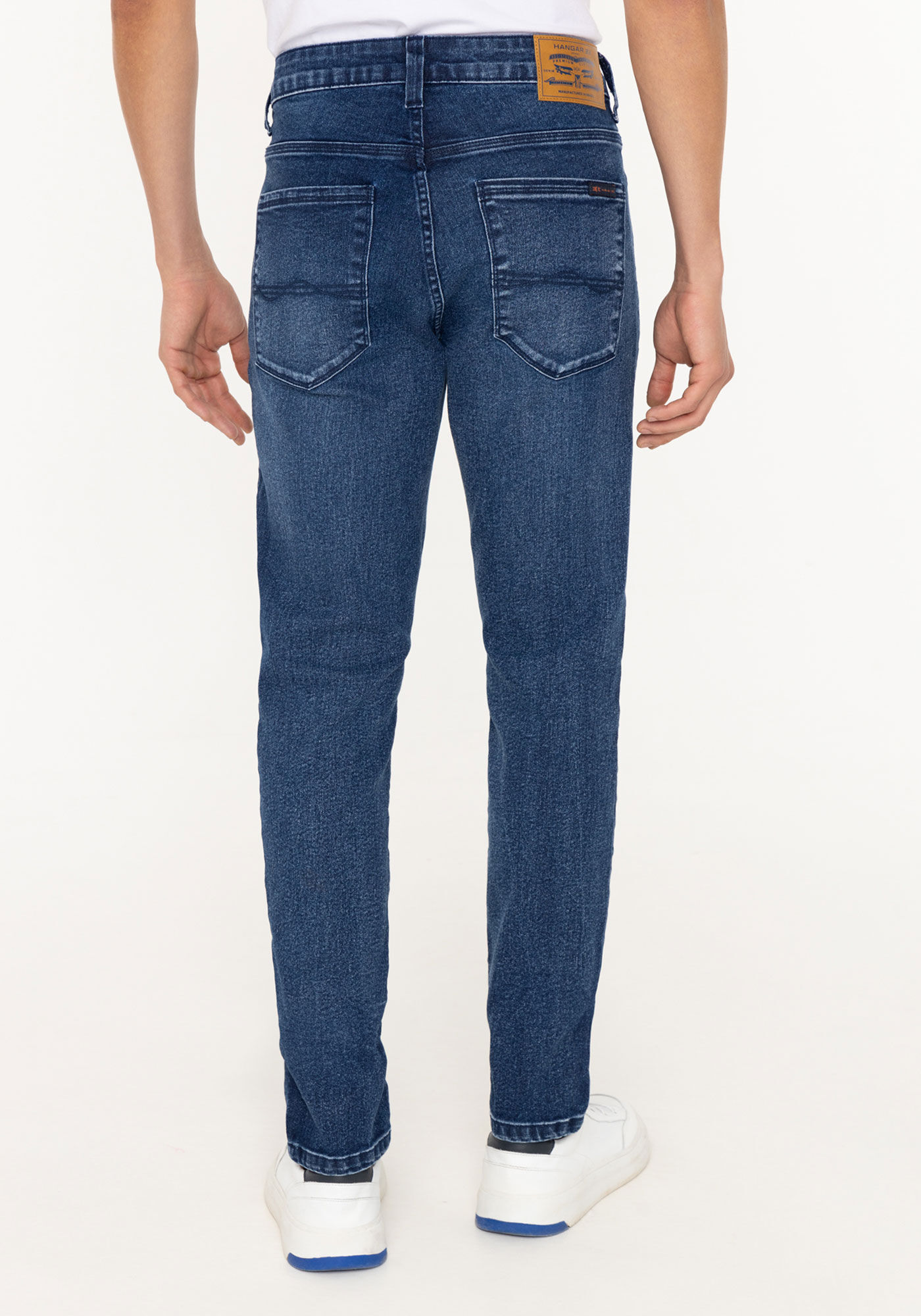 Cal&ccedil;a Jeans Skinny Masculina Turboh&eacute;lice Com Elastano, JEANS, large.