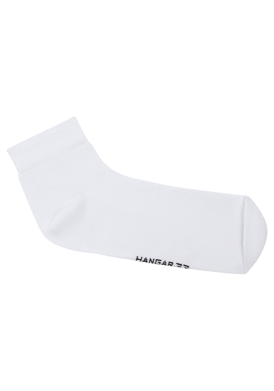 Kit Com 3 Pares De Meia Com Cano Curto, BRANCO. Kit Com 3 Pares De Meia Com Cano Curto, BRANCO, large.
