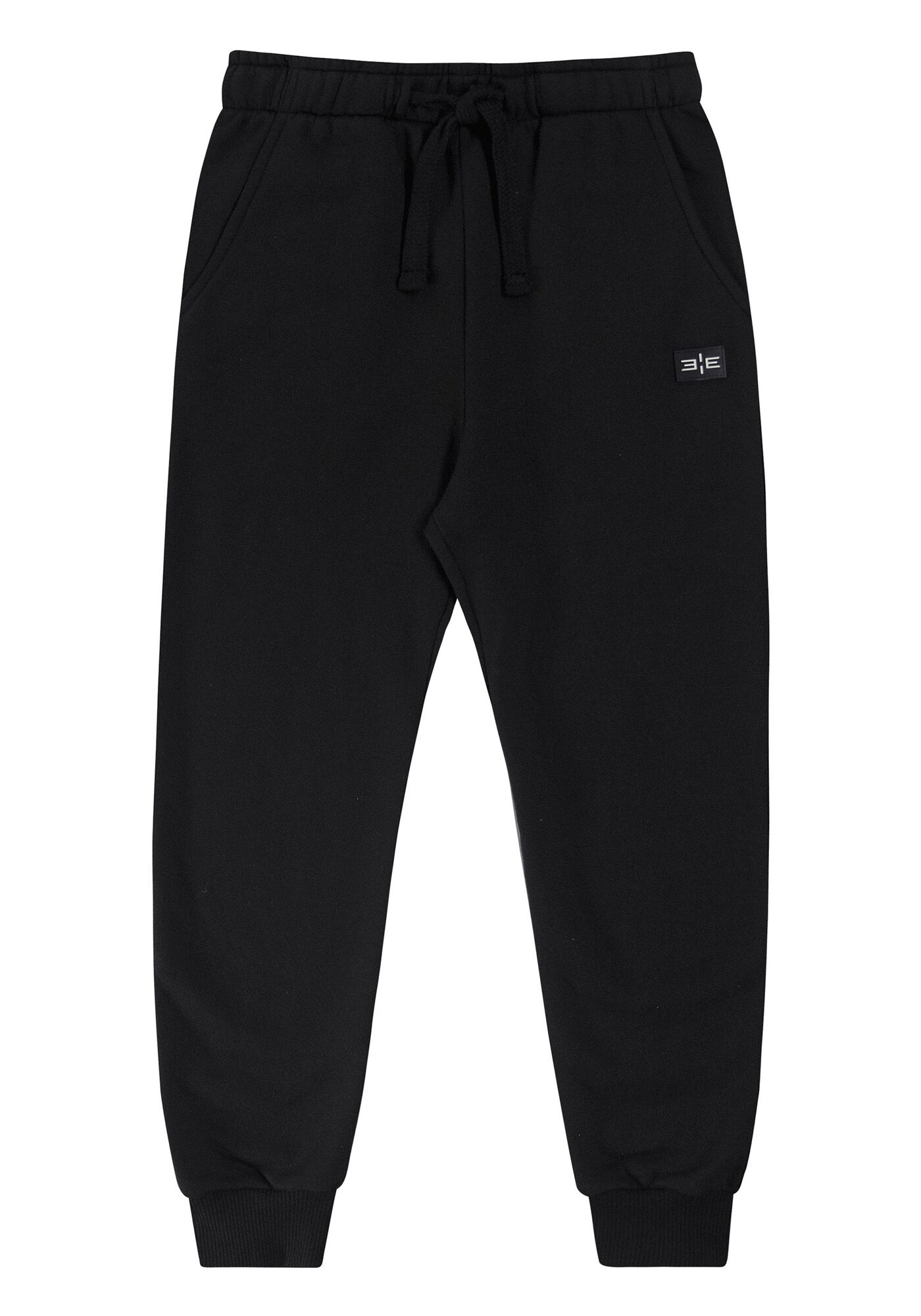 Cal&ccedil;a em Moletom com Bolsos Tal Pai Tal Filho Infantil, PRETO REATIVO, large.