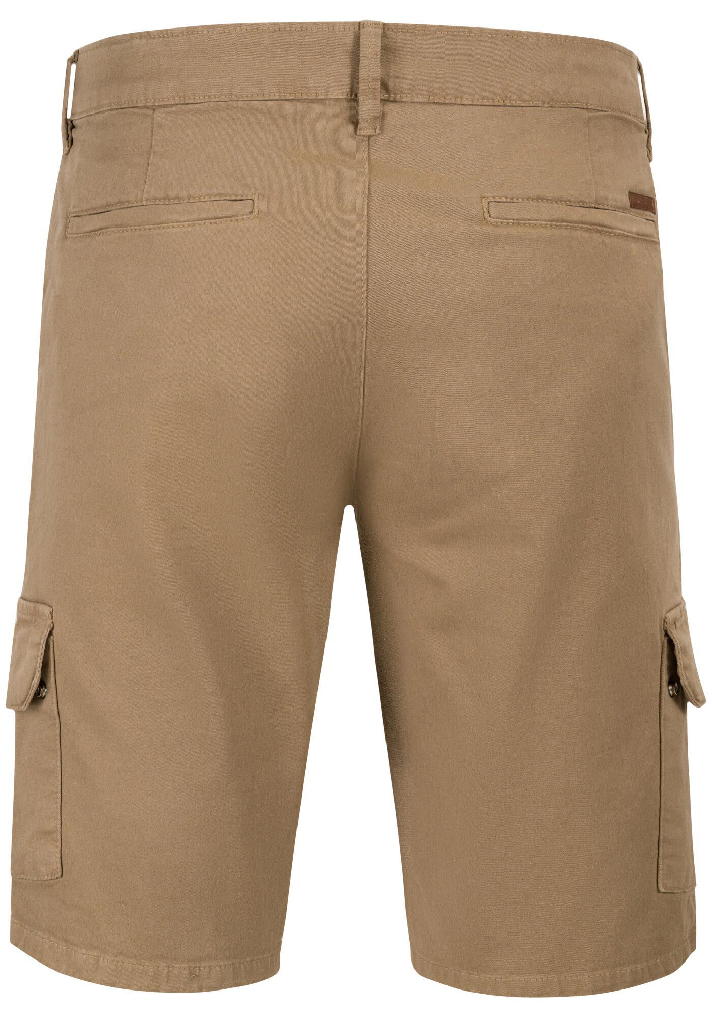 Bermuda Sarja Masculina Reta Cargo, MARROM AVELA, large.