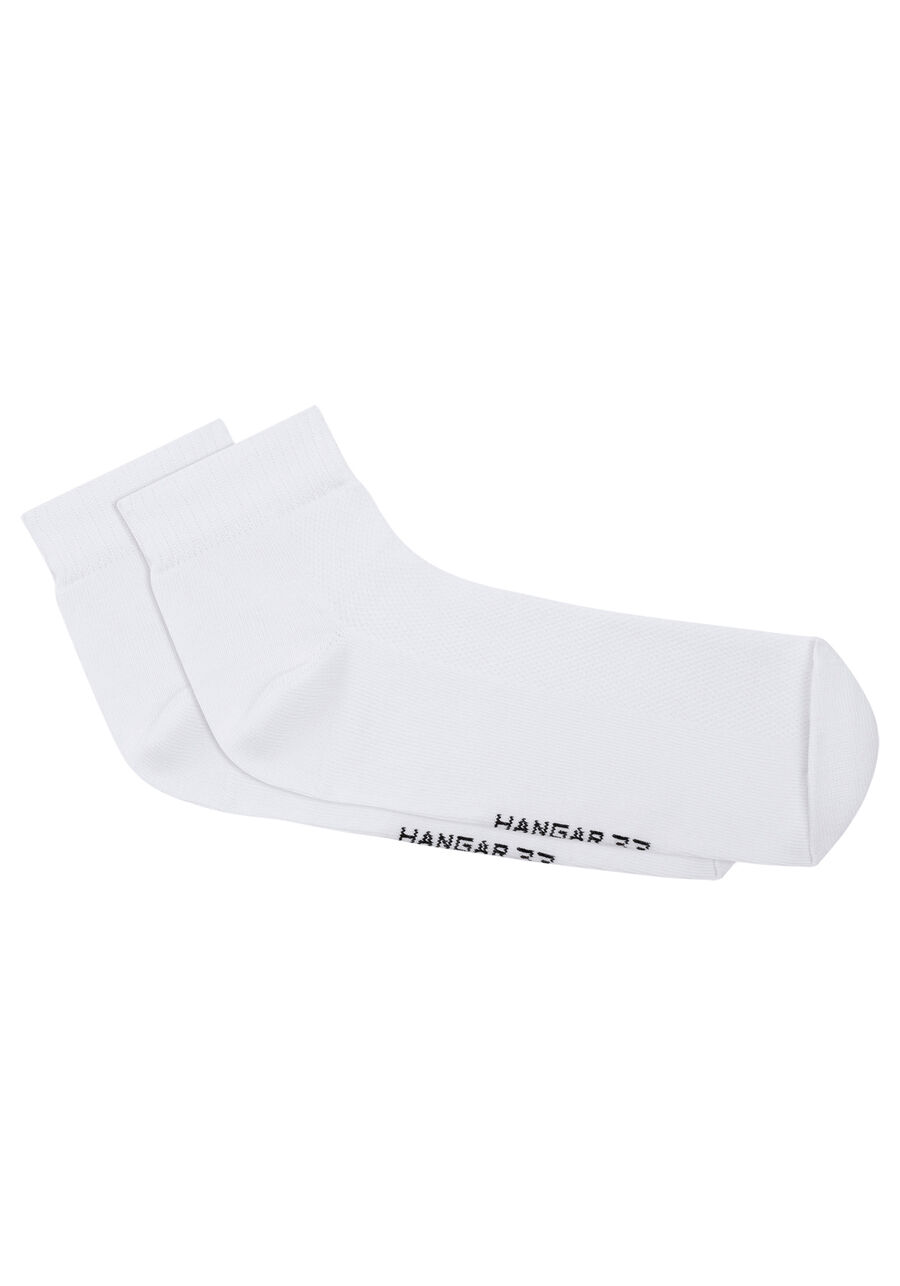 Kit Com 3 Pares De Meia Com Cano Curto, BRANCO. Kit Com 3 Pares De Meia Com Cano Curto, BRANCO, large.
