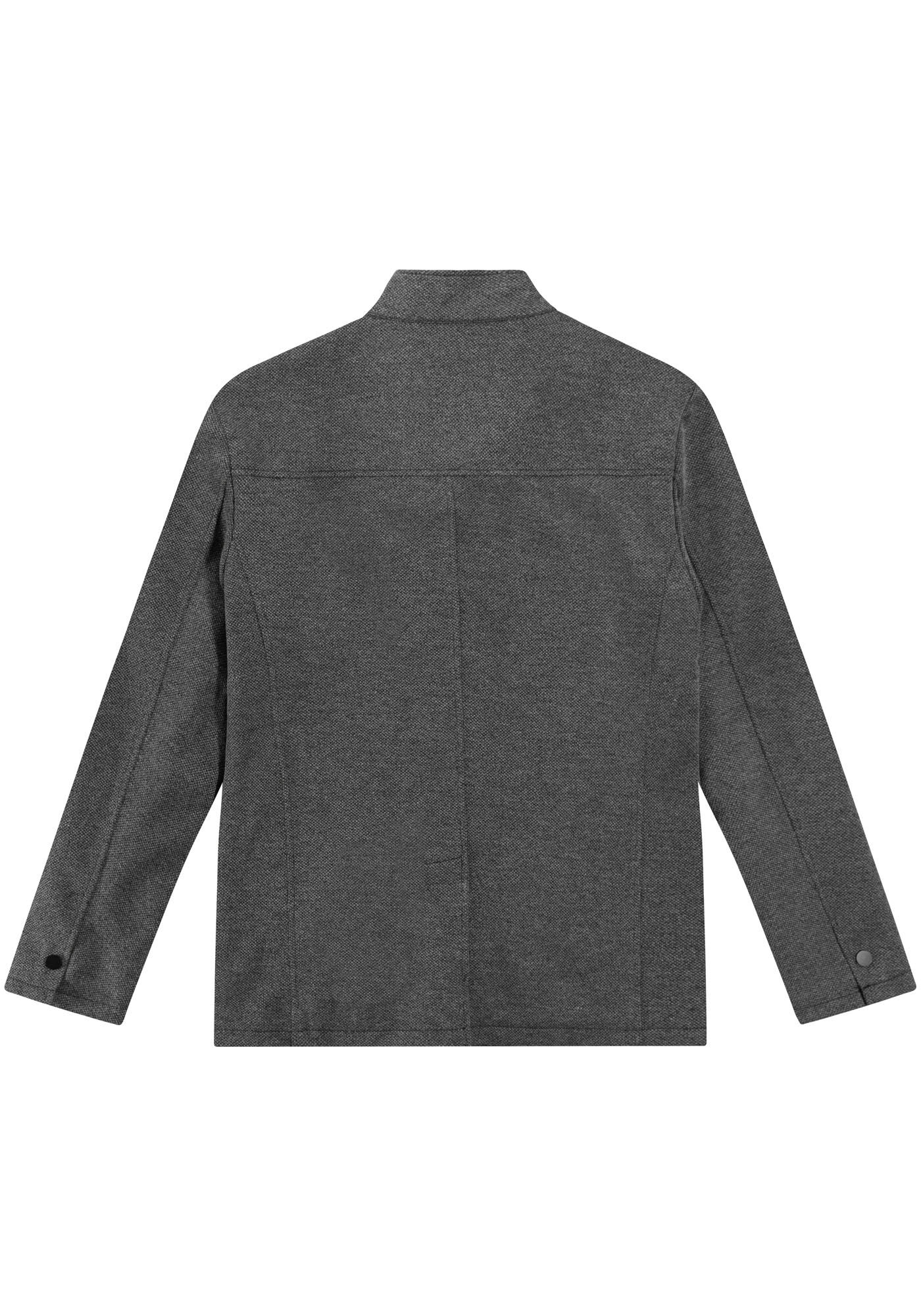 Casaco Masculino em Tecido Alfaiataria com Bolso, CINZA NOTI, large.