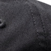 Boné Aba Curva Com Estampa Em Sarja, PRETO, swatch.