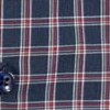 Camisa Masculina Comfort em Tricoline Xadrez, MARINHO, swatch.