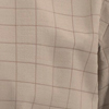 Camisa Slim Fit De Mangas Longas Em Tecido De Algodão, BEGE GINGER, swatch.