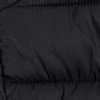 Jaqueta Puffer Em Nylon Com Zíper E Capuz Removível, PRETO REATIVO, swatch.