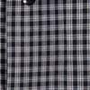 Camisa Slim Fit Xadrez com Bolso, PRETO REATIVO, swatch.