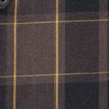 Camisa Masculina Comfort em Tricoline Xadrez, MARROM CAFE, swatch.