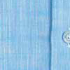 Camisa Masculina Com Gola Padre E Mangas Longas Slim Fit, AZUL BRUMA, swatch.