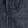Bermuda Jeans Masculina Reta Radial com Puídos, JEANS, swatch.