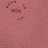 Camiseta Com Estampa Localizada Em Malha Mesclada, ROSA ASTRO, swatch.