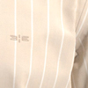 Camisa Slim Fit Com Mangas Longas Em Tecido De Algodão, BEGE, swatch.
