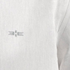 Camisa Bata Slim Fit De Mangas Longas Com Linho, BRANCO, swatch.