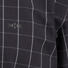 Camisa Slim Fit De Mangas Longas Em Algodão Mercerizado, MARINHO IMPERIO, swatch.