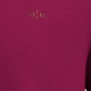 Camisa De Mangas Curtas Com Gola Padre Em Malha Premium, BORDO BURN RED, swatch.